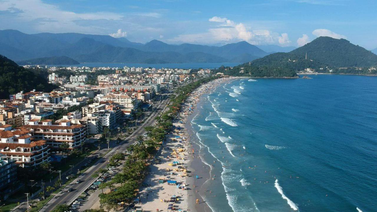 Condominio Familiar Com Apartamento A 150 Metros Do Mar Em Area Nobre Da Praia Grande Em อูบาตูบา ภายนอก รูปภาพ